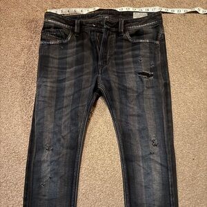 Diesel Thavar stripe jeans